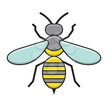 Royalty-Free Clipart Image Of A Bee