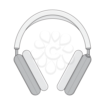 Royalty-Free Clipart Image of Headphones