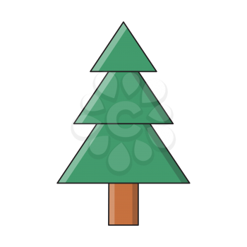 Royalty-Free Clipart Image of a Tree