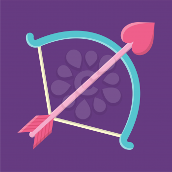 Royalty-free Clipart with a Heart Arrow