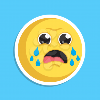 Royalty-Free Clipart Image of an Emoji