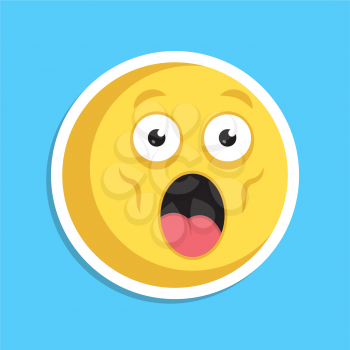 Royalty-Free Clipart Image of an Emoji