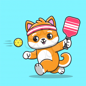 Royalty-Free Clipart Image for Pickleball