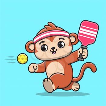 Royalty-Free Clipart Image for Pickleball