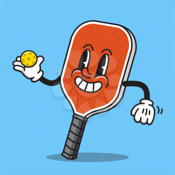 Royalty-Free Clipart Image for Pickleball