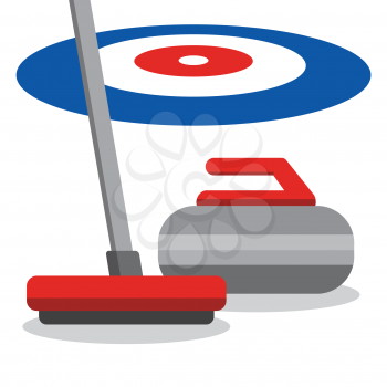 Royalty-Free Cliprt Image for Curling
