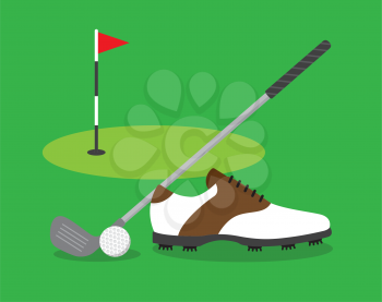 Royalty0Free Clipart Image for Golf