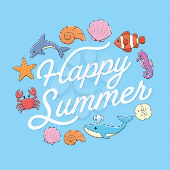 Royalty-Free Clipart Image for Summer