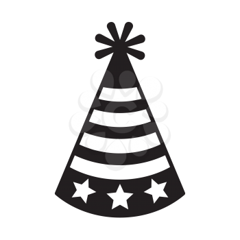 Royalty-Free Clipart Image of a Party Hat