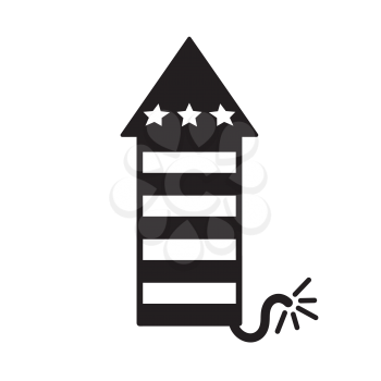 Royalty-Free Clipart Image of Fireworks