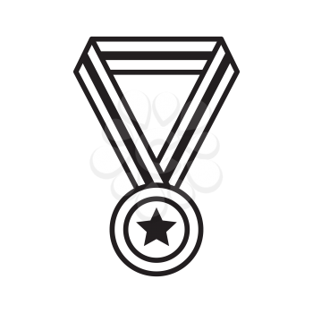 Royalty-Free Clipart Image of a Medal