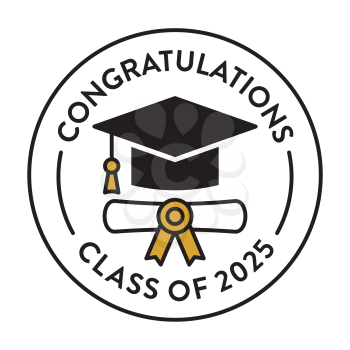 Royalty-Free Clipart Image for Graduation