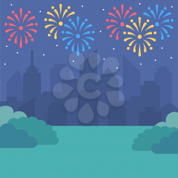 Royalty-Free Clipart Image Part of a 4th of July Set