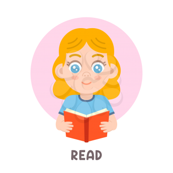 Royalty-free Vector Illustration for Back to School - Read