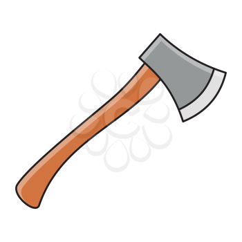 Royalty-free Clipart image of an Axe