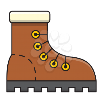 Royalty-free Clipart image for Autumn - Boot.