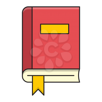 Royalty-free Clipart image of a book