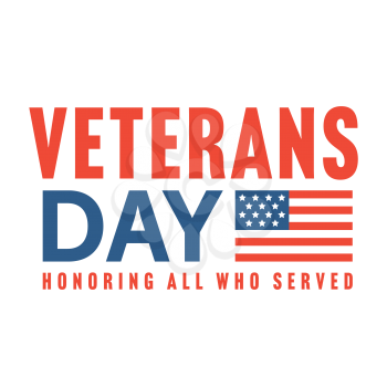Royalty-free clipart image for Veterans Day