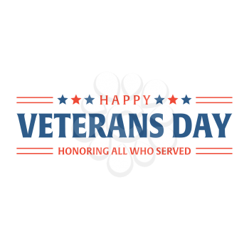 Royalty-free clipart image for Veterans Day