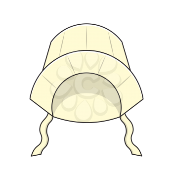 Royalty-free Clipart Image of a Bonnet