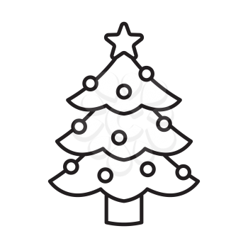 Royalty-free Clipart Image for Christmas - Christmas Tree