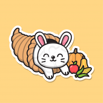 Royalty=free clipart image for Thanksgiving