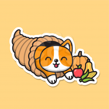 Royalty=free clipart image for Thanksgiving