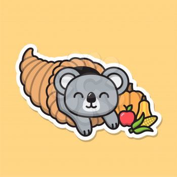 Royalty=free clipart image for Thanksgiving