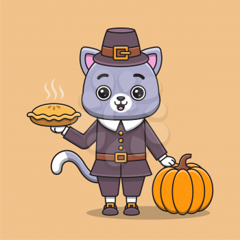 Royalty-free clipart image for Thanksgiving