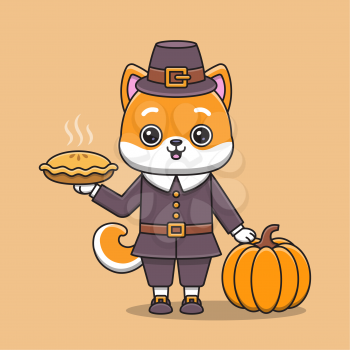 Royalty-free clipart image for Thanksgiving