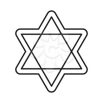 Royalty-Free Clipart Image for Hanukkah  - Star of David