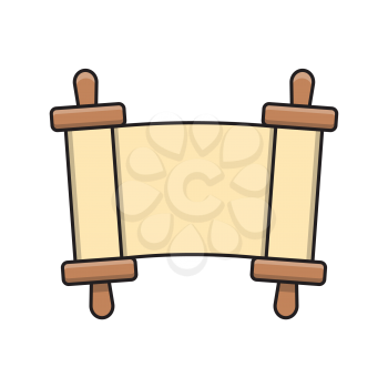 Royalty-Free Clipart Image for Hanukkah  - Torah