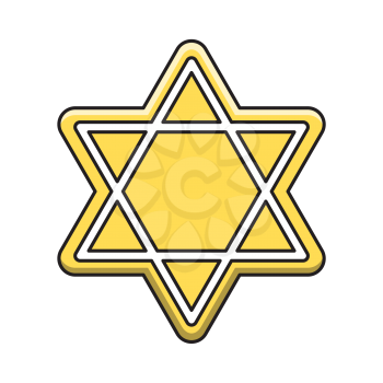 Royalty-Free Clipart Image for Hanukkah  - Star of David