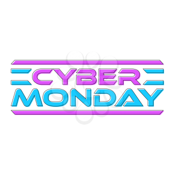 Royalty-free Clipart Image for Cyber Monday