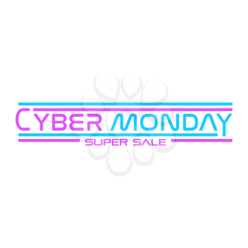 Royalty-free Clipart Image for Cyber Monday