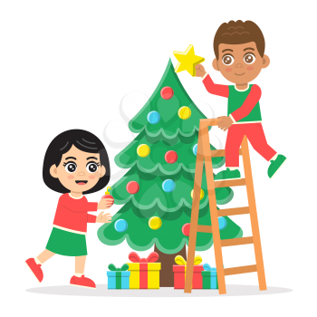 Royalty-free clipart image for Christmas