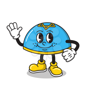 Royalty-Free Clipart Image Part of a Hanukkah Set