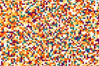 colorful pixels dots chaos background
