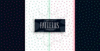 cute small polka dots pattern design