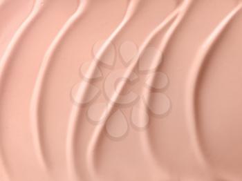 Texture of natural cream, top view�