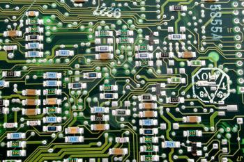 Royalty Free Photo of a Computer Board