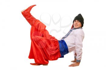 Royalty Free Photo of a Man in a Ukrainian Costume