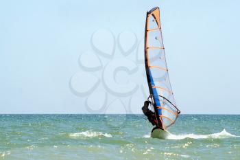 Royalty Free Photo of a Windsurfer