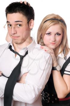 Royalty Free Photo of a Young Couple