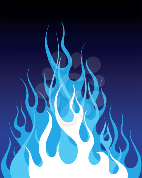 Inferno fire vector background for design use