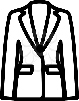 Business Woman Suit Icon. Bold outline design with editable stroke width. Vector Illustration.