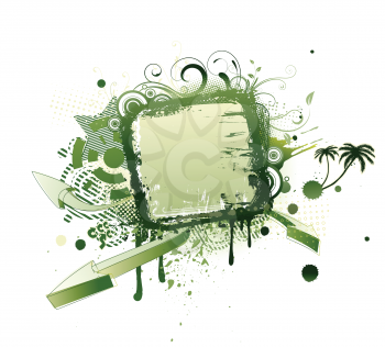 Royalty Free Clipart Image of an Abstract Design