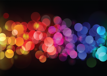 Royalty Free Clipart Image of an Abstract Light Background