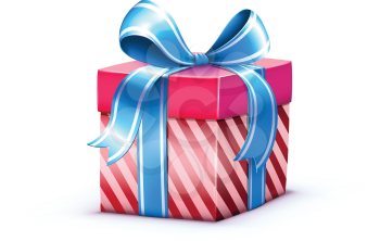 Royalty Free Clipart Image of a Present