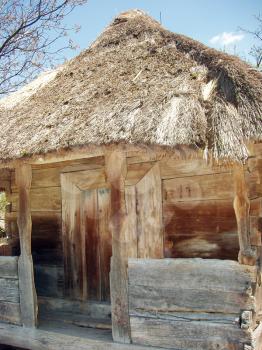 Royalty Free Photo of a Ukrainian Farmhouse